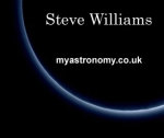 Welcome to the pages of amateur astronomer, Steve Williams.
